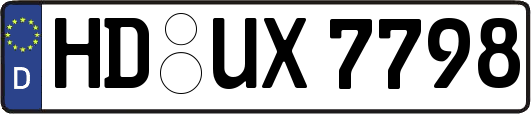 HD-UX7798