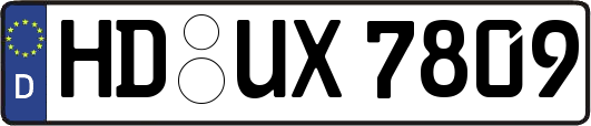 HD-UX7809