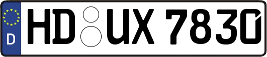 HD-UX7830