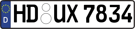 HD-UX7834
