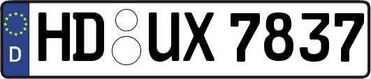 HD-UX7837