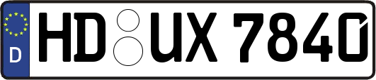 HD-UX7840