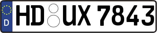 HD-UX7843