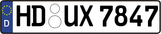 HD-UX7847