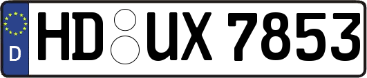 HD-UX7853