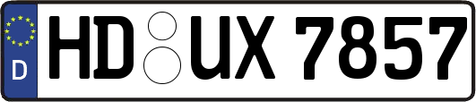 HD-UX7857