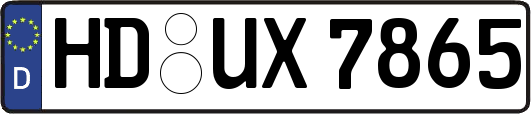 HD-UX7865