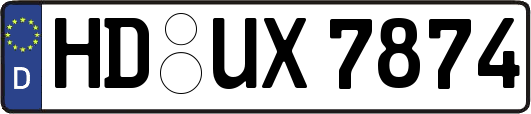 HD-UX7874
