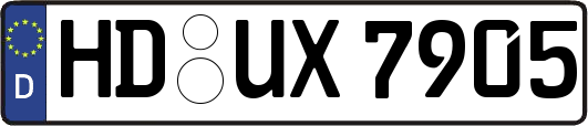HD-UX7905