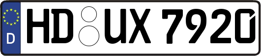 HD-UX7920