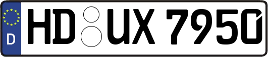 HD-UX7950