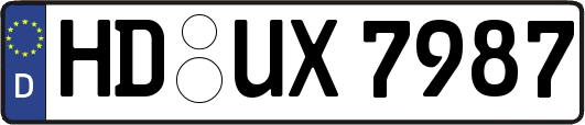HD-UX7987