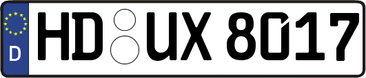 HD-UX8017