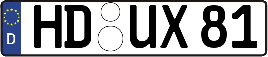 HD-UX81
