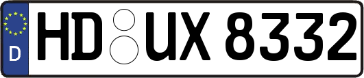 HD-UX8332