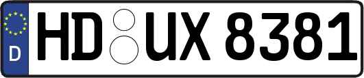 HD-UX8381