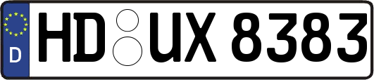 HD-UX8383