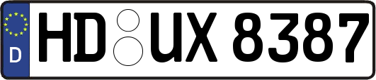HD-UX8387