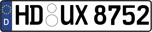 HD-UX8752