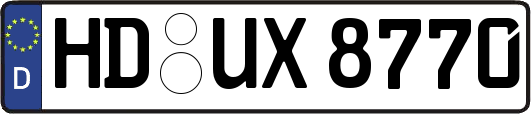 HD-UX8770