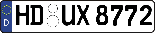 HD-UX8772