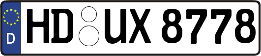 HD-UX8778
