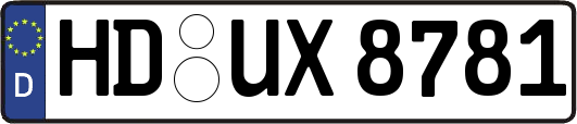 HD-UX8781