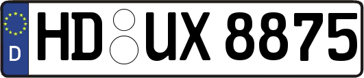 HD-UX8875