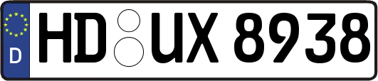 HD-UX8938