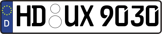 HD-UX9030