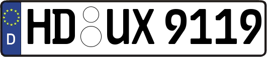 HD-UX9119