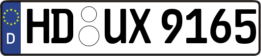 HD-UX9165