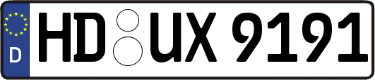 HD-UX9191