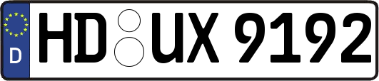 HD-UX9192