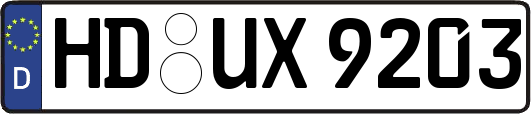 HD-UX9203