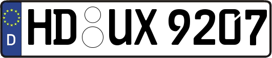HD-UX9207