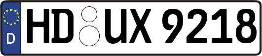HD-UX9218