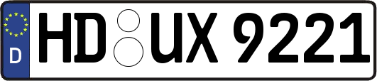 HD-UX9221