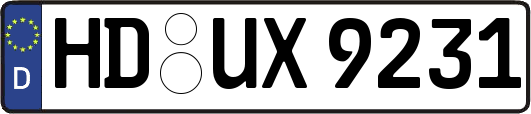 HD-UX9231