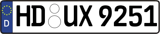 HD-UX9251