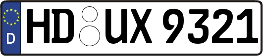 HD-UX9321