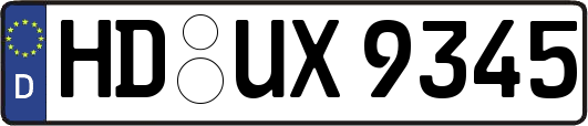 HD-UX9345