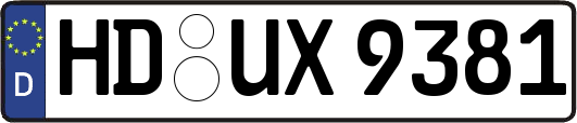 HD-UX9381