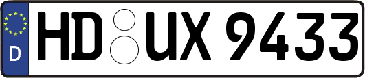 HD-UX9433