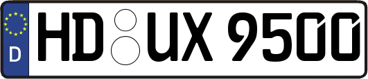 HD-UX9500