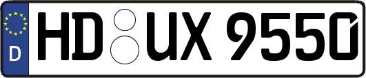 HD-UX9550