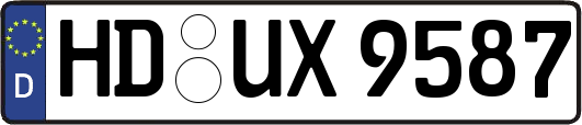 HD-UX9587