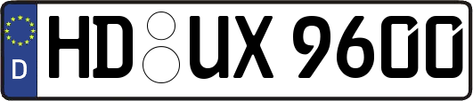 HD-UX9600