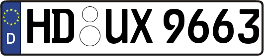 HD-UX9663