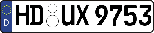 HD-UX9753